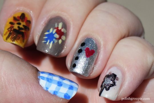 Wizard Of Oz Nail Art