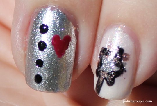 Tin Man, Good Witch Wizard Of Oz Nail Art 