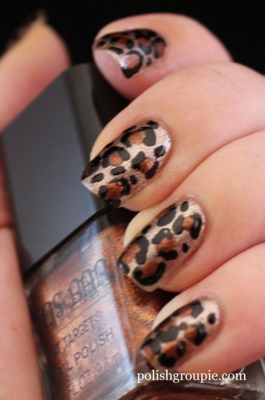 Sinful Colors Zincing Of You Leopard Print Nail Art