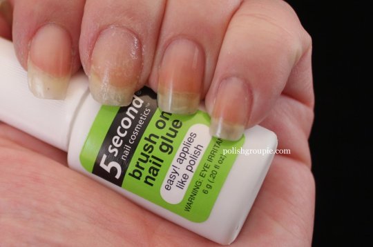 DIY Tea Bag Nail Repair